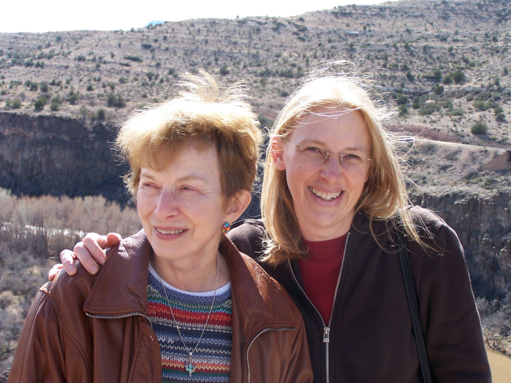 Mom and I in Arizona