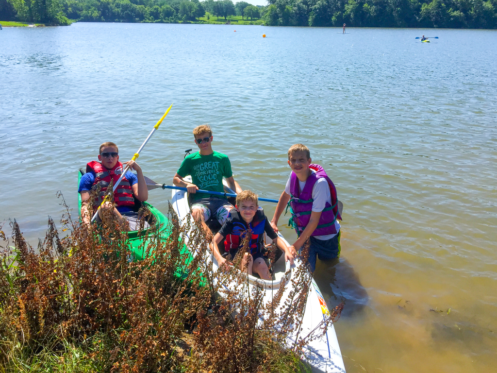 kayaking crew