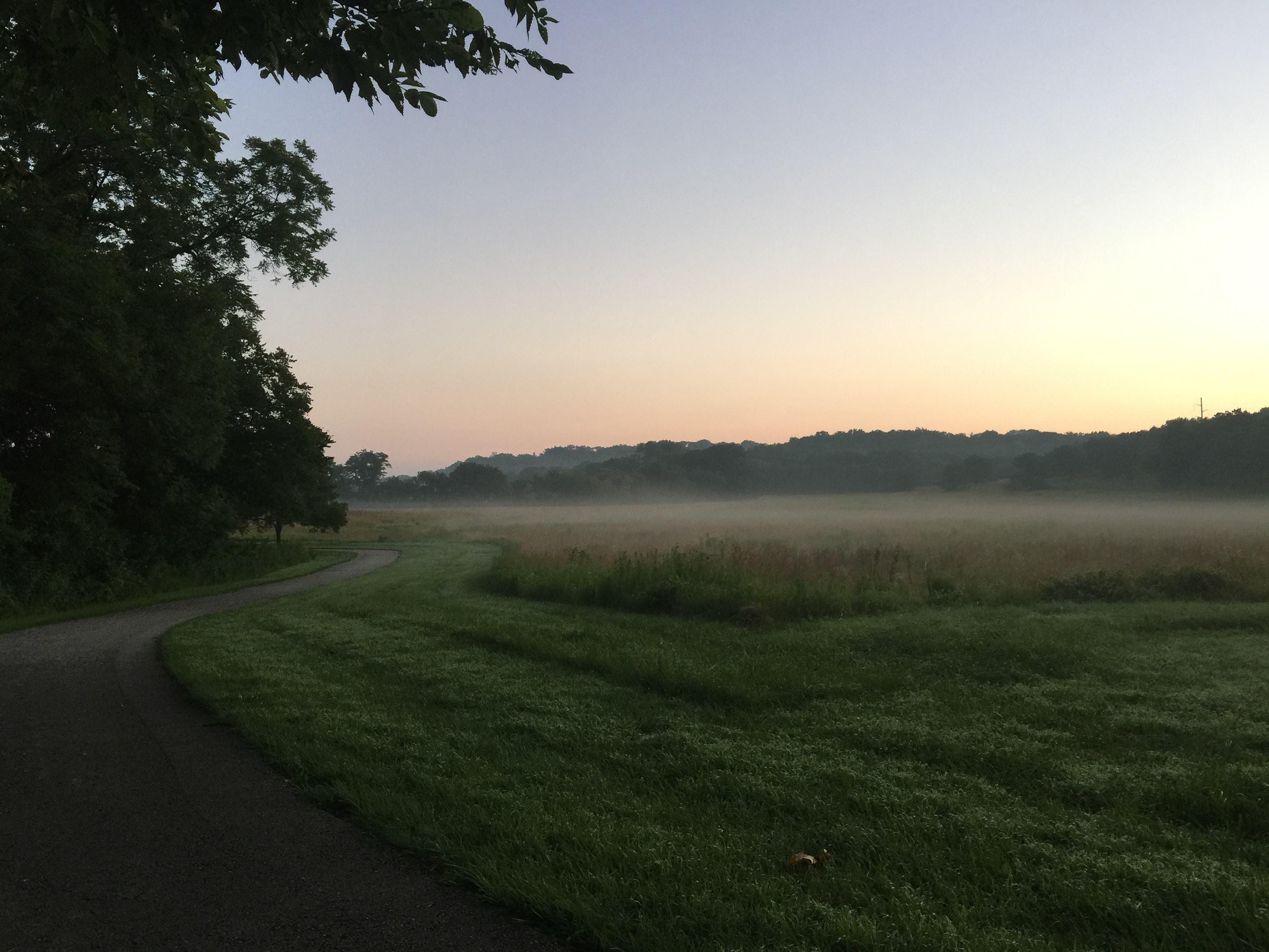 bike sunrise