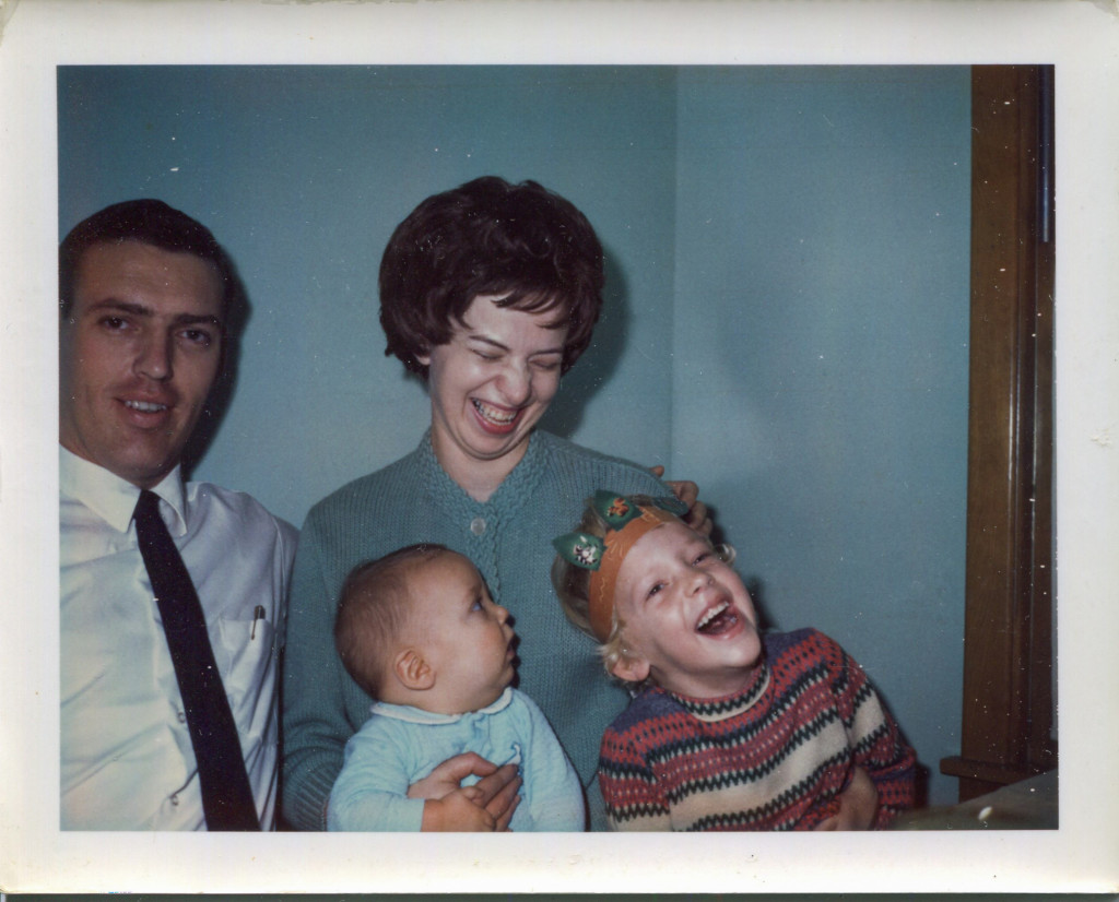 Mom, Dad, David and me