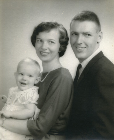 Mom, Dad and me 1964