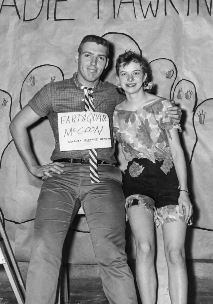 Mom and Dad at College Sadie Hawkins Dance